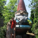 World's Largest Concrete Gnome