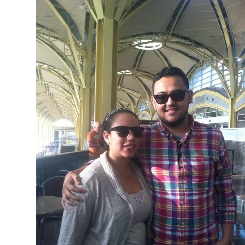 Right before I left to Dallas- 2013