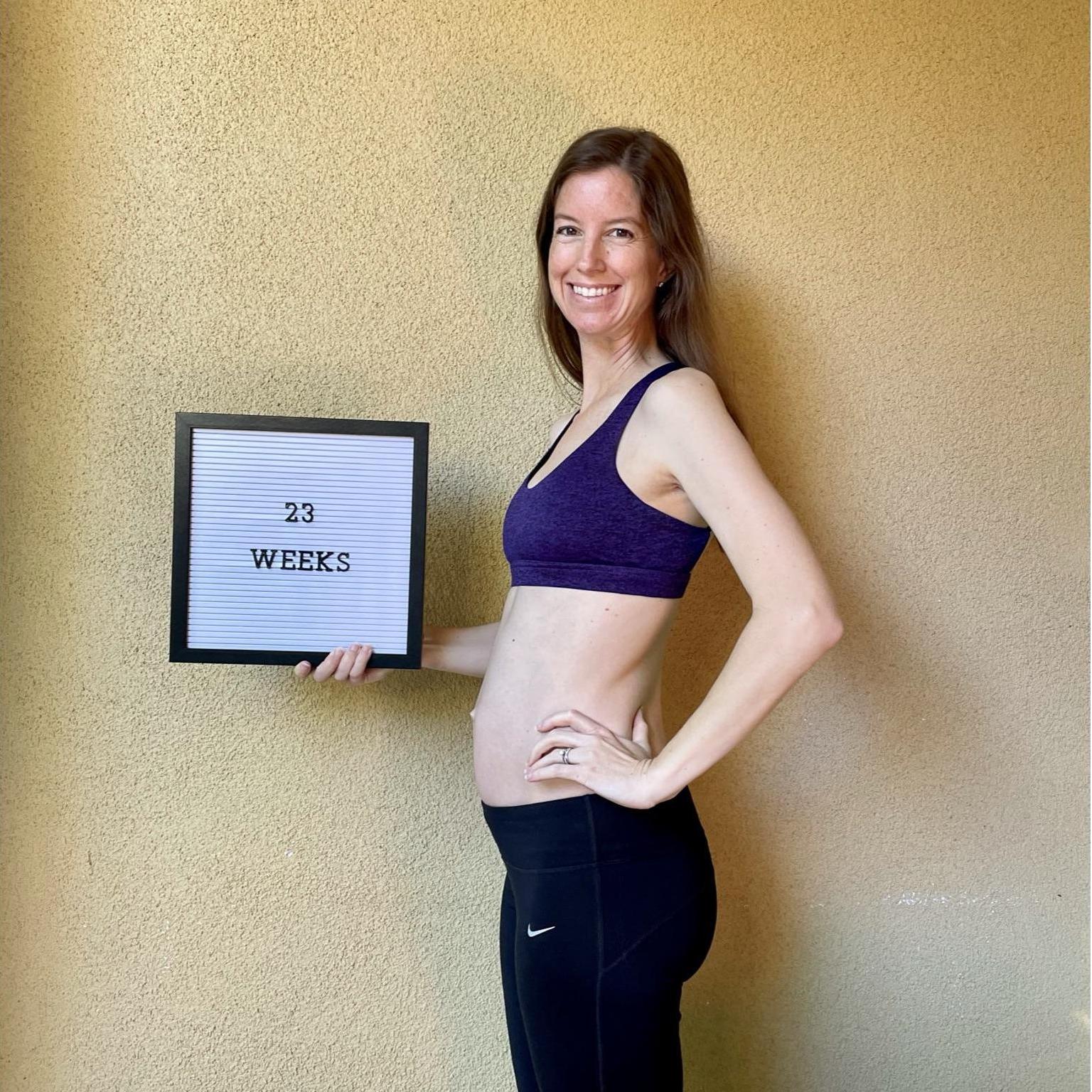 23 Weeks: The little guys is the size of a grapefruit!