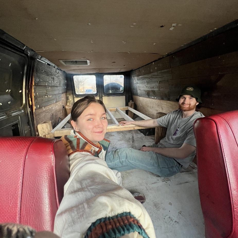 March 14, 2025: We said goodbye to the van... it was so hard to watch it go