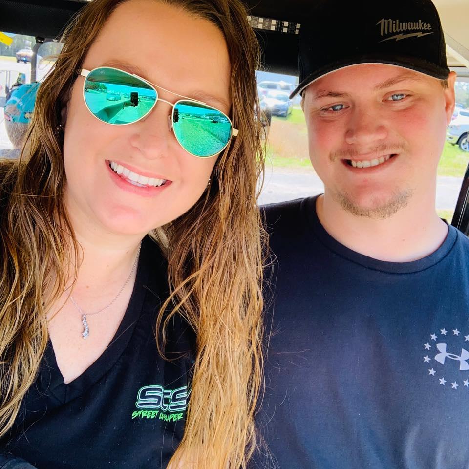 My first time at the race track with Nick