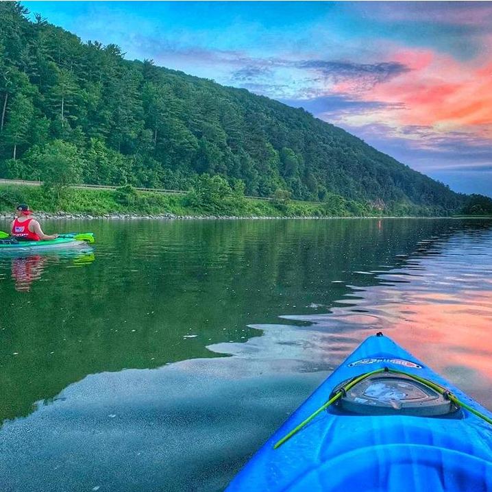This picture should look familiar to everyone. This was from our second time out kayaking together on the 4th of July.