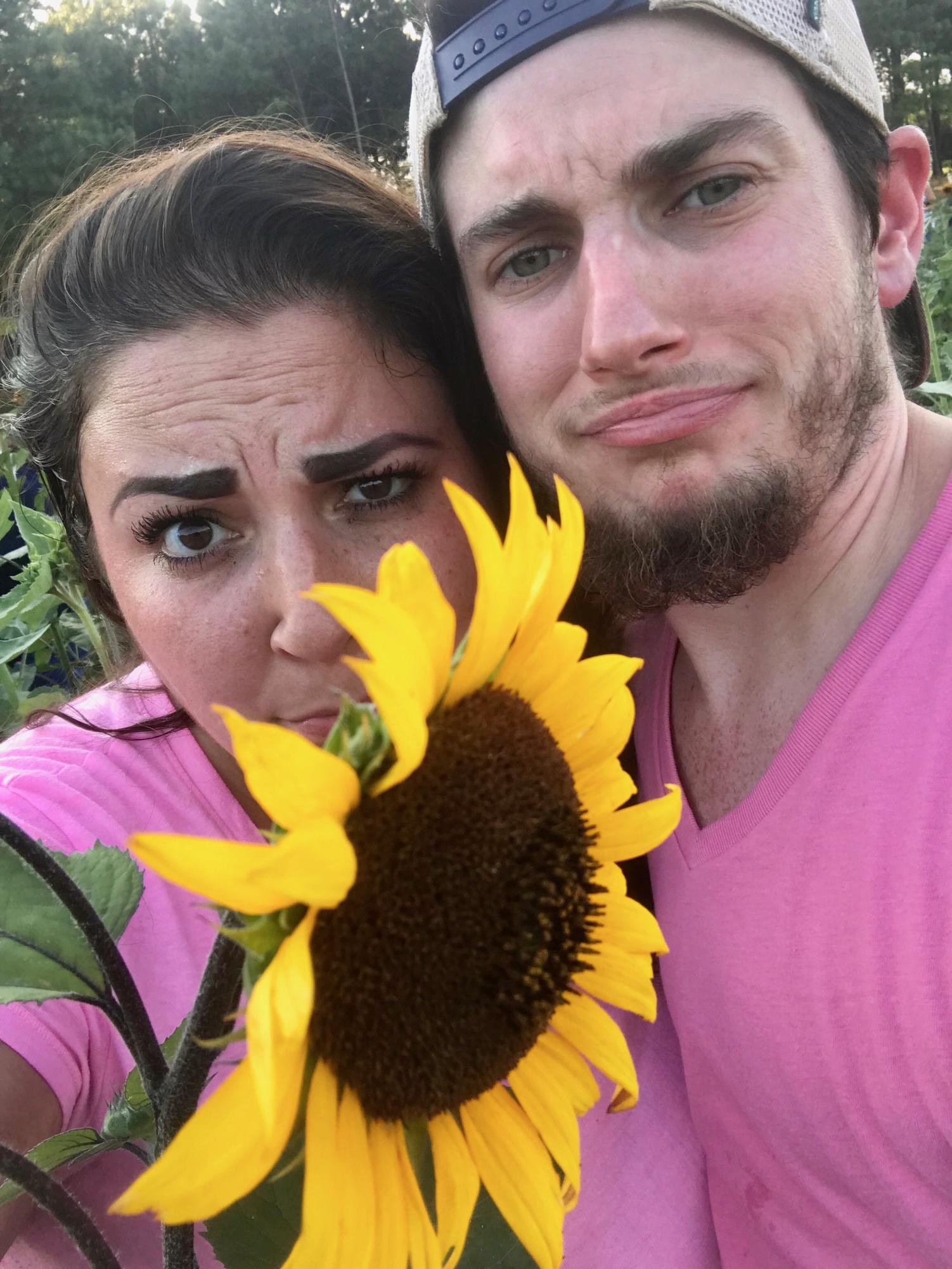 Summertime sunflowers at Dorothea Dix Park - July 2019