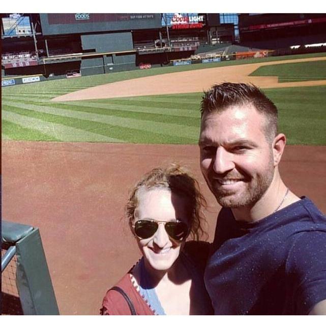 Touring the Diamondbacks Stadium in Arizona.