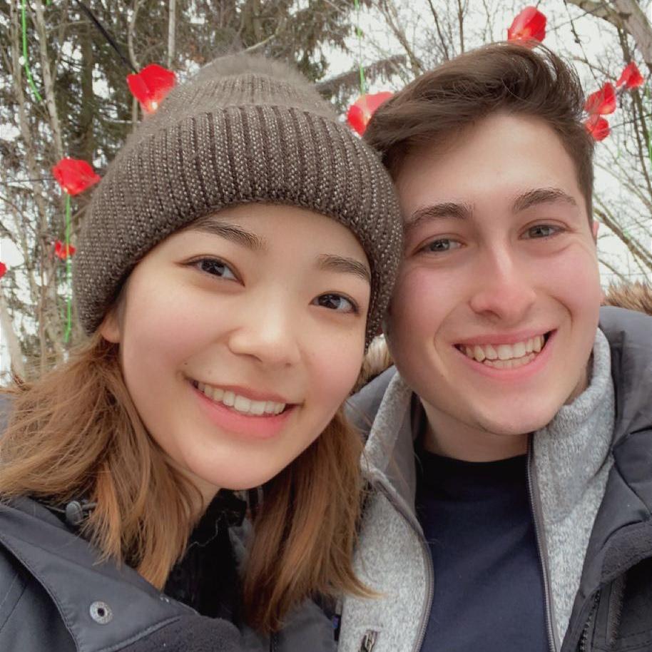 This is one of our first photos together! Minori flew to Ruben’s hometown during Winter Break to meet Ruben’s parents just 2 weeks after we made it official (needed her to be vetted).
