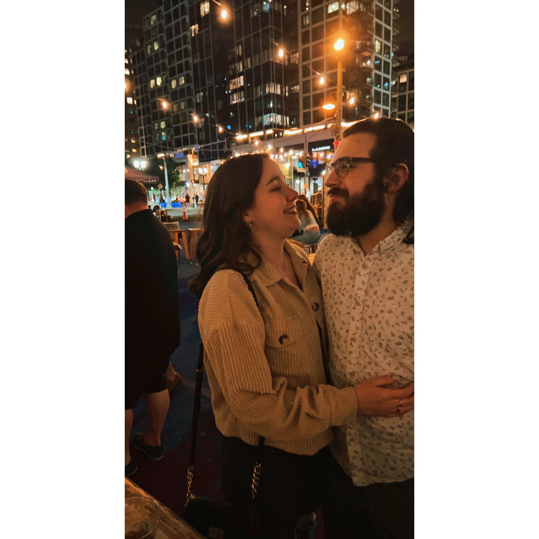 June 2022: Night out with friends