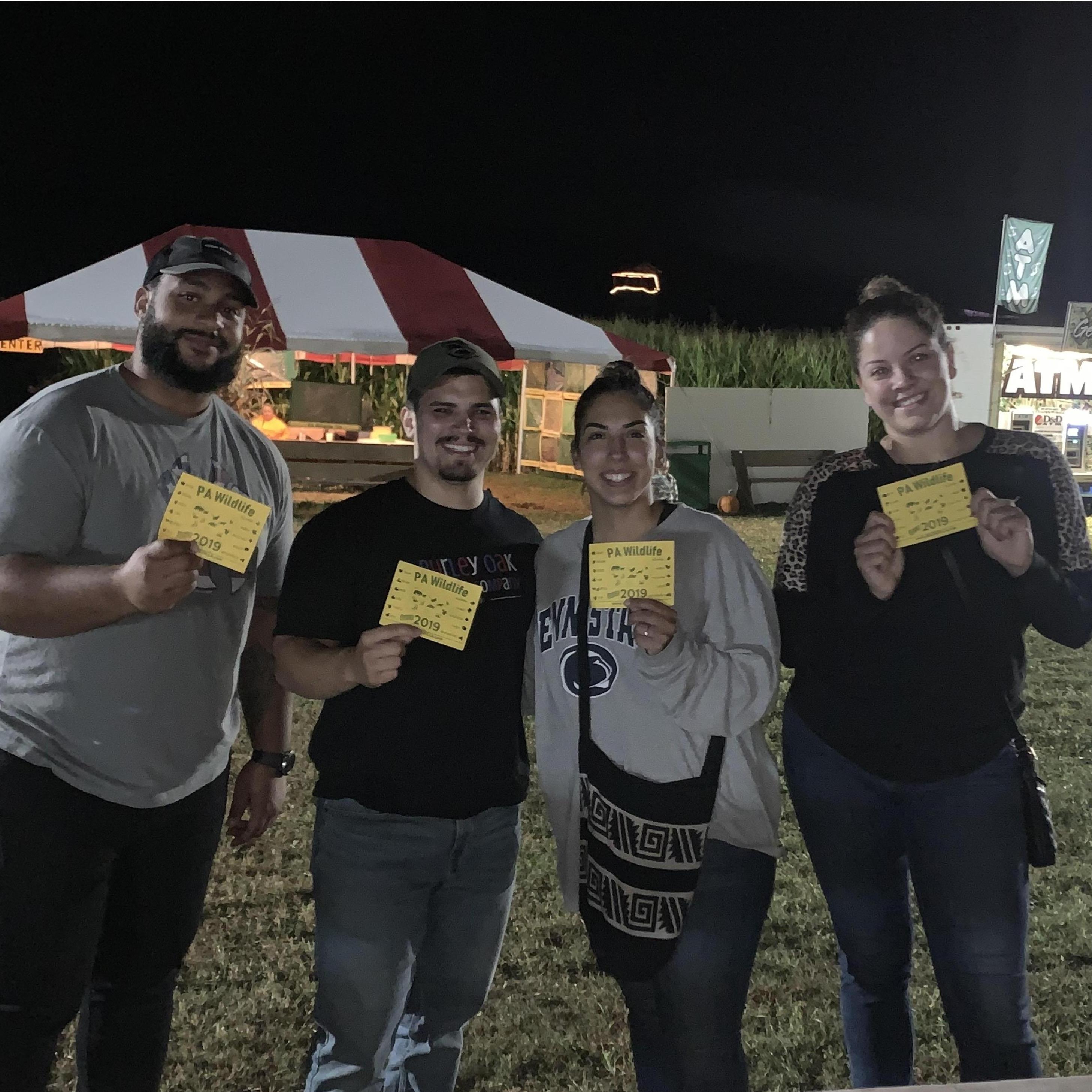 Getting lost with some great friends