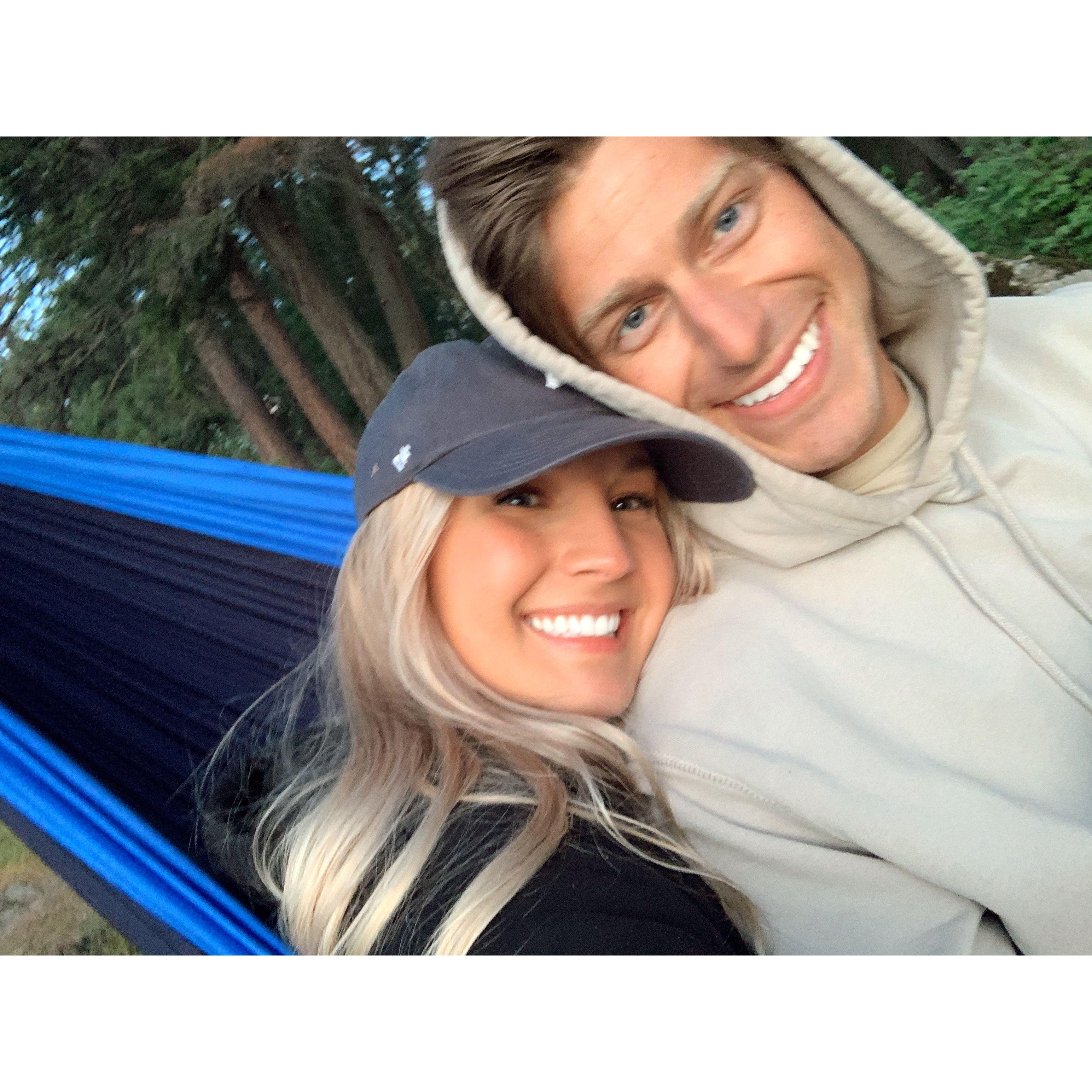 one of our first photos together