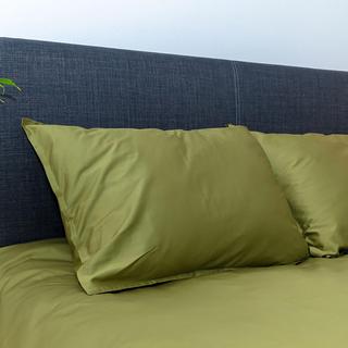 Percale Cotton Pillowcase, Set of 2