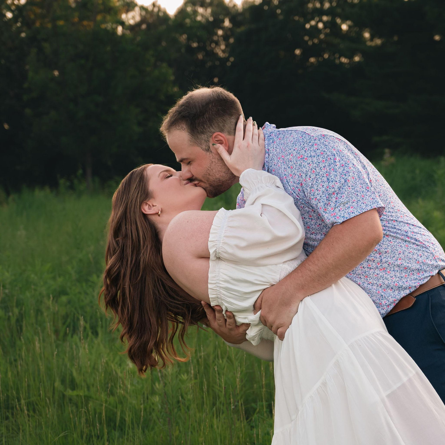 Engagement photo shoot with our wedding photographer!