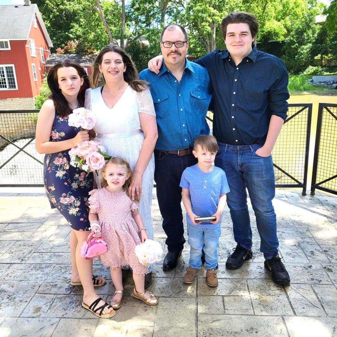 Stephanie, Mike & family #hall #stepsister