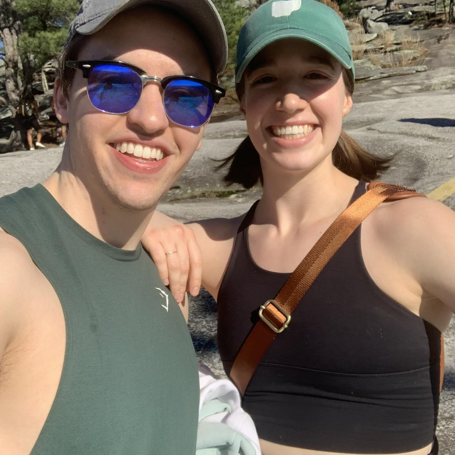After moving to Atlanta, we got really into fitness together.