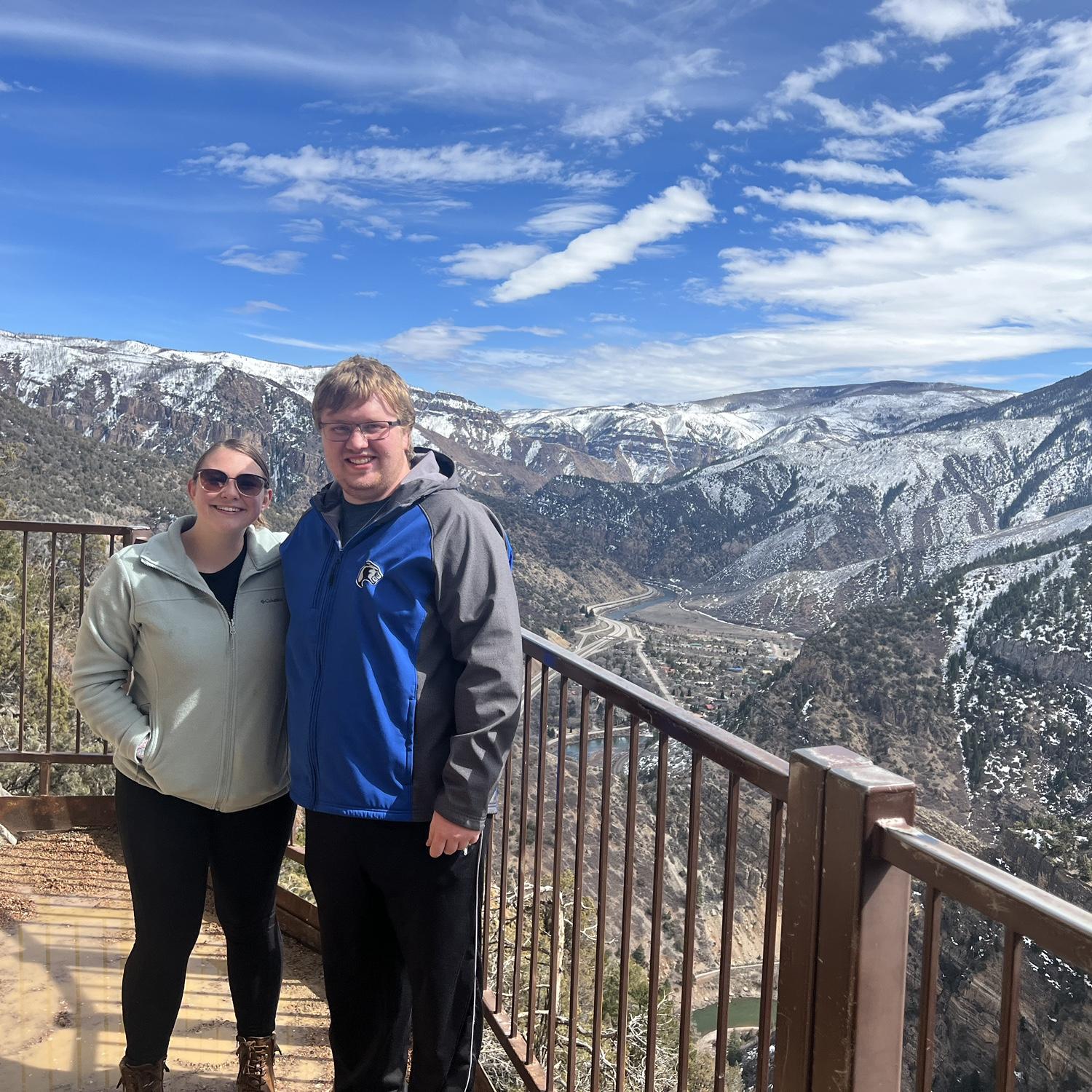 Spend our 5th anniversary exploring in Glenwood Springs. Days before we got engaged!