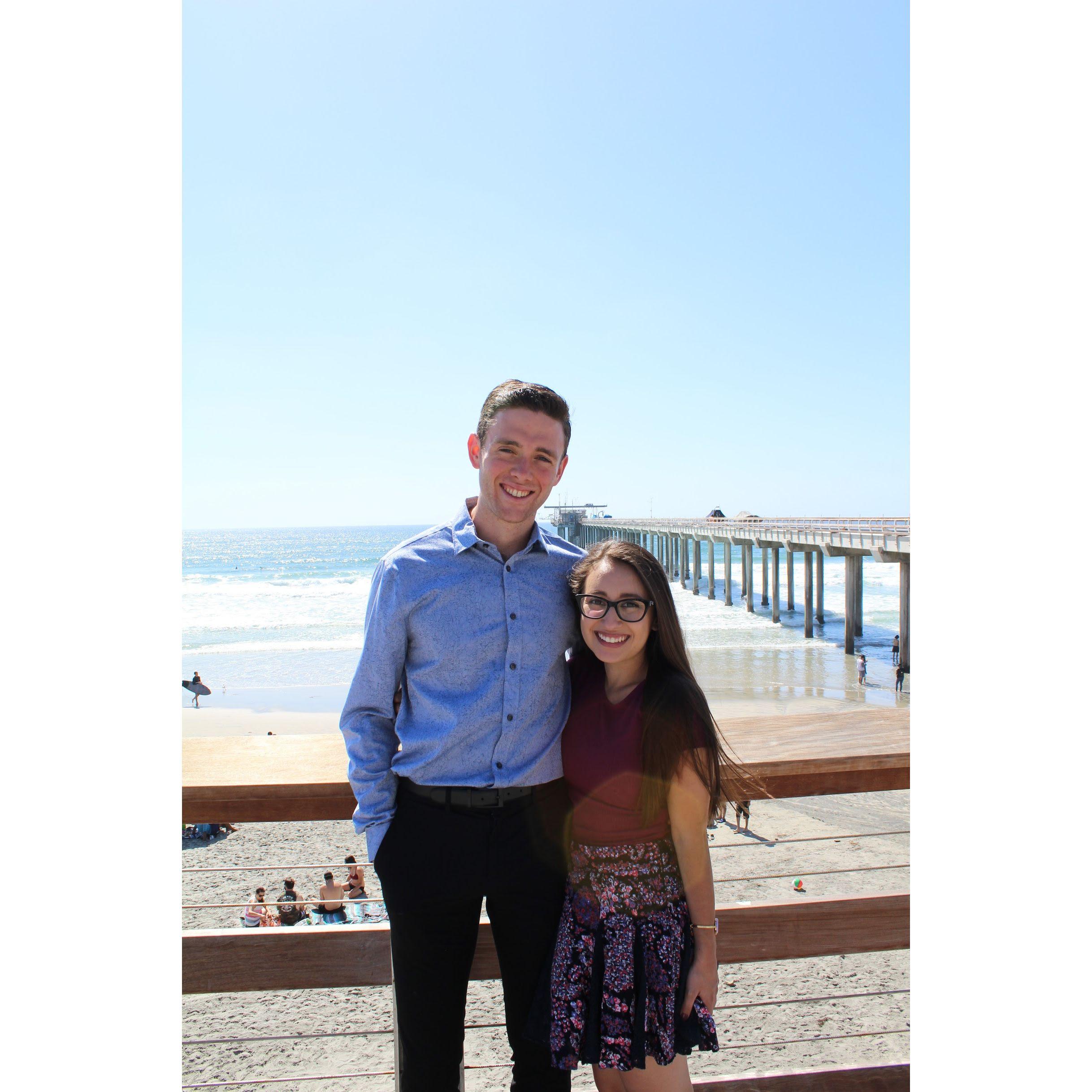June 2020 - Doing a photo shoot for Trav’s college graduation! Thank you to our friend Joey who insisted on us getting at least one photo together :)