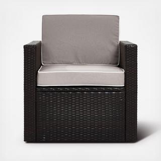 Palm Harbor Outdoor Wicker Arm Chair