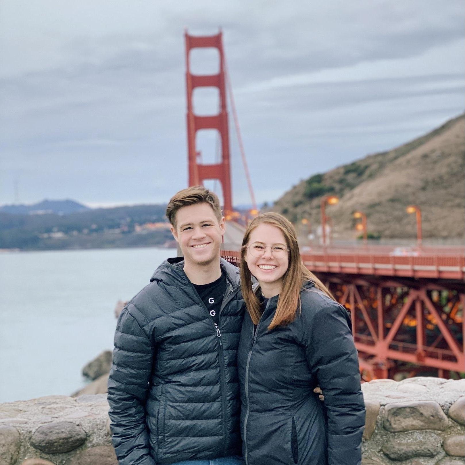 November 30, 2019 - Eli came to California for Thanksgiving and they visited San Francisco