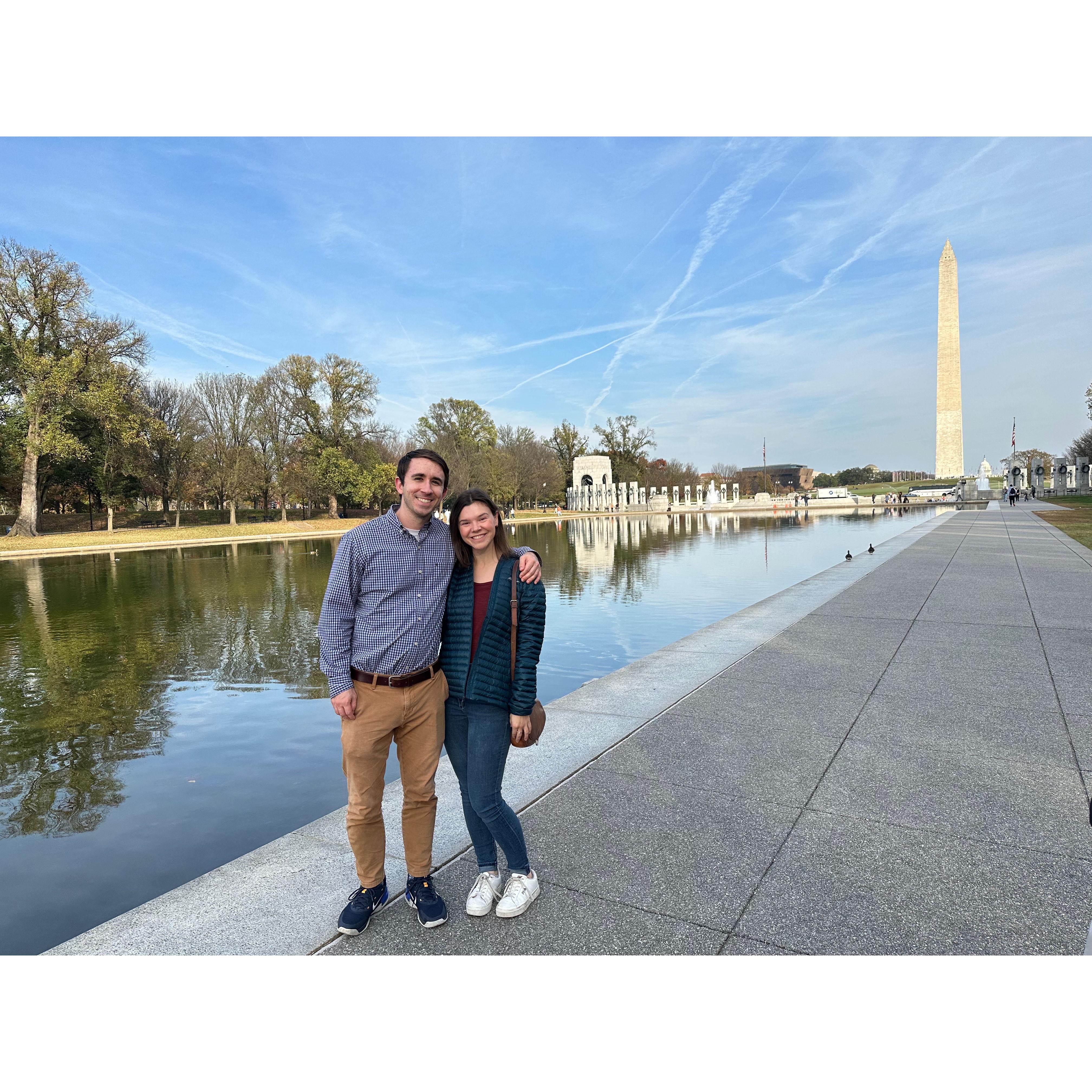 Exploring DC during Caleb's ESA conference - 2023
