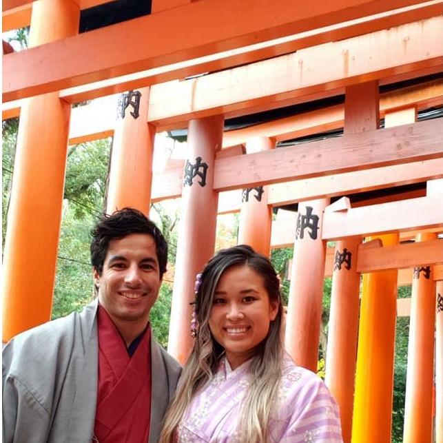 Visiting the Inari Shrine in Kyoto, Japan!