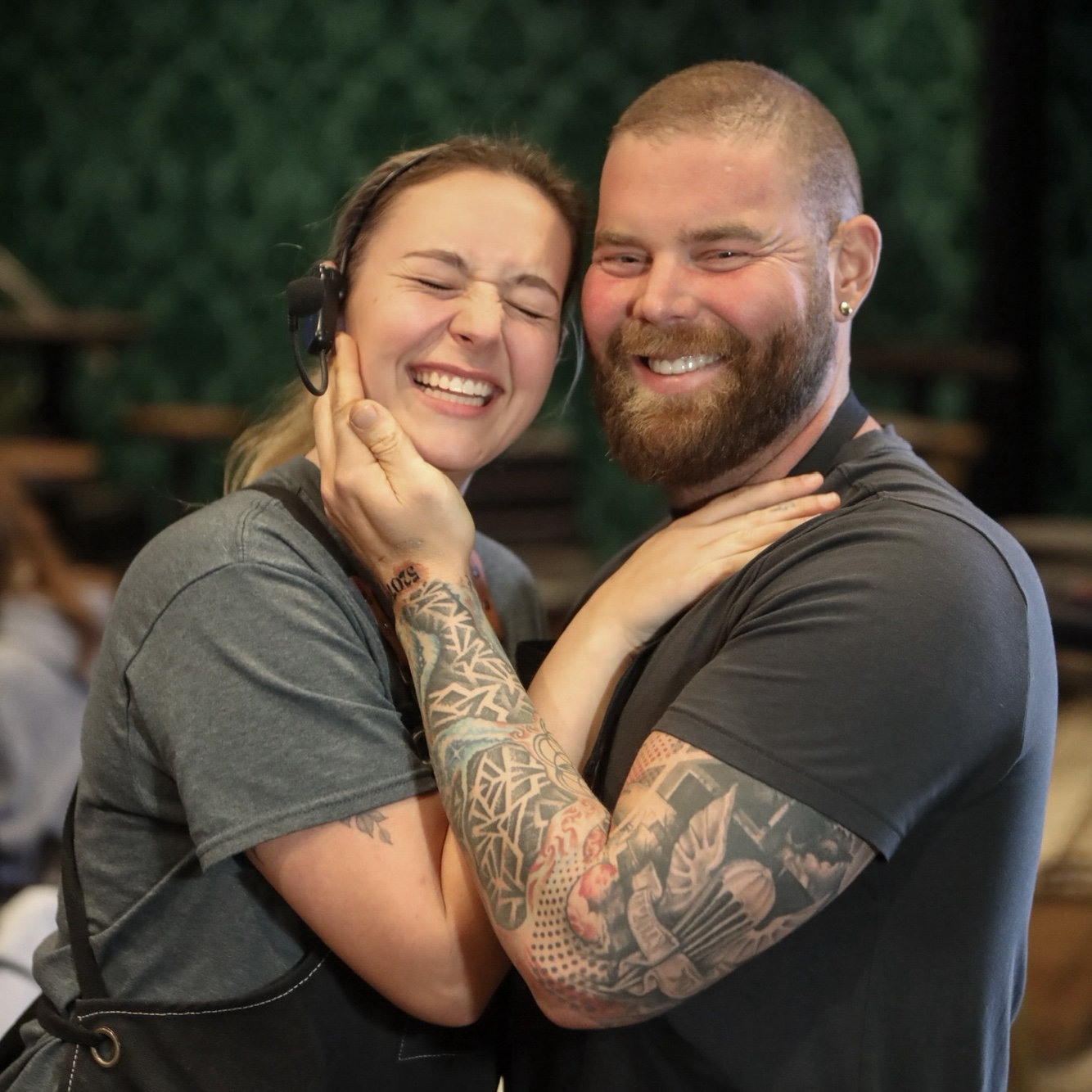 Some golden Painting Joint staff photos!