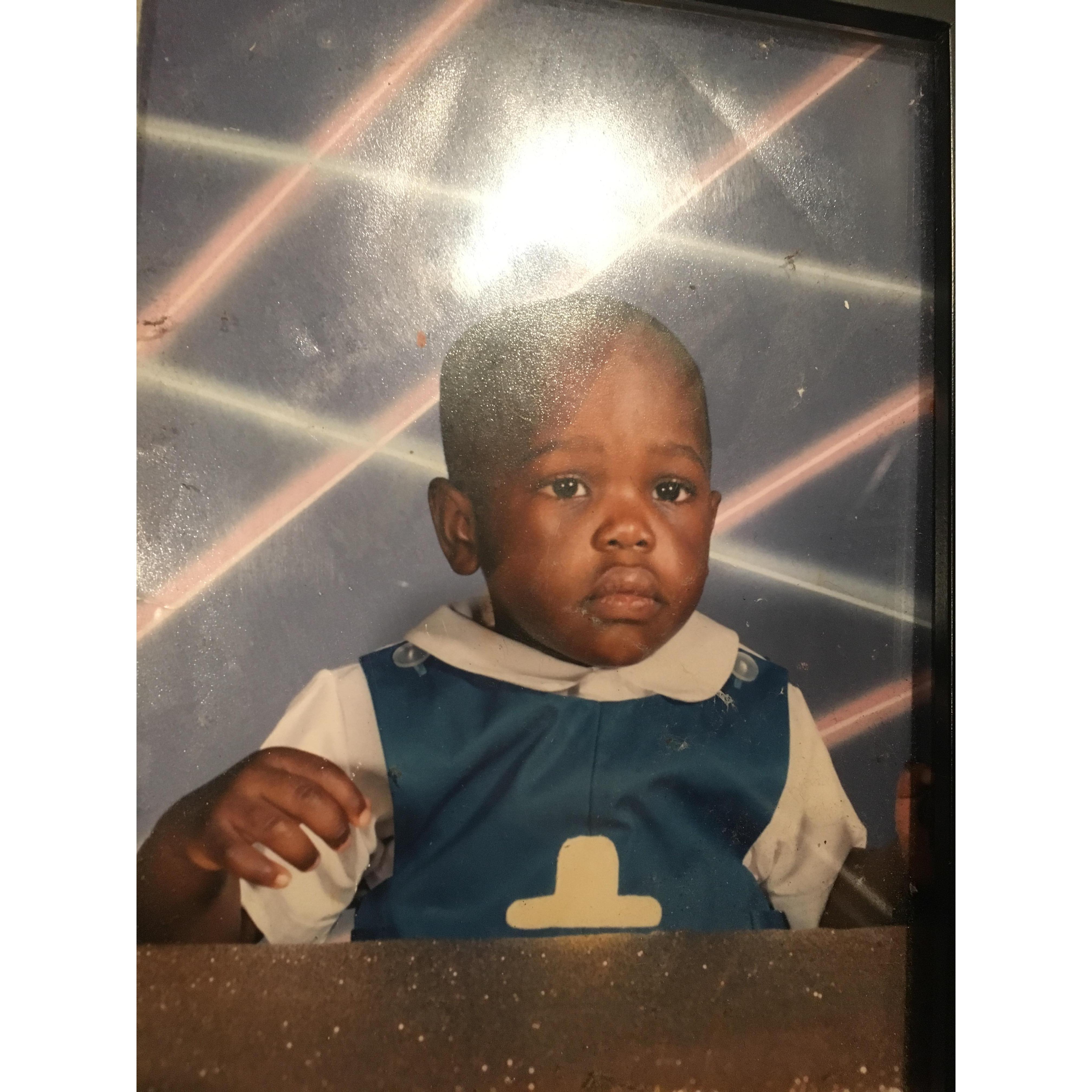 Rob as a toddler