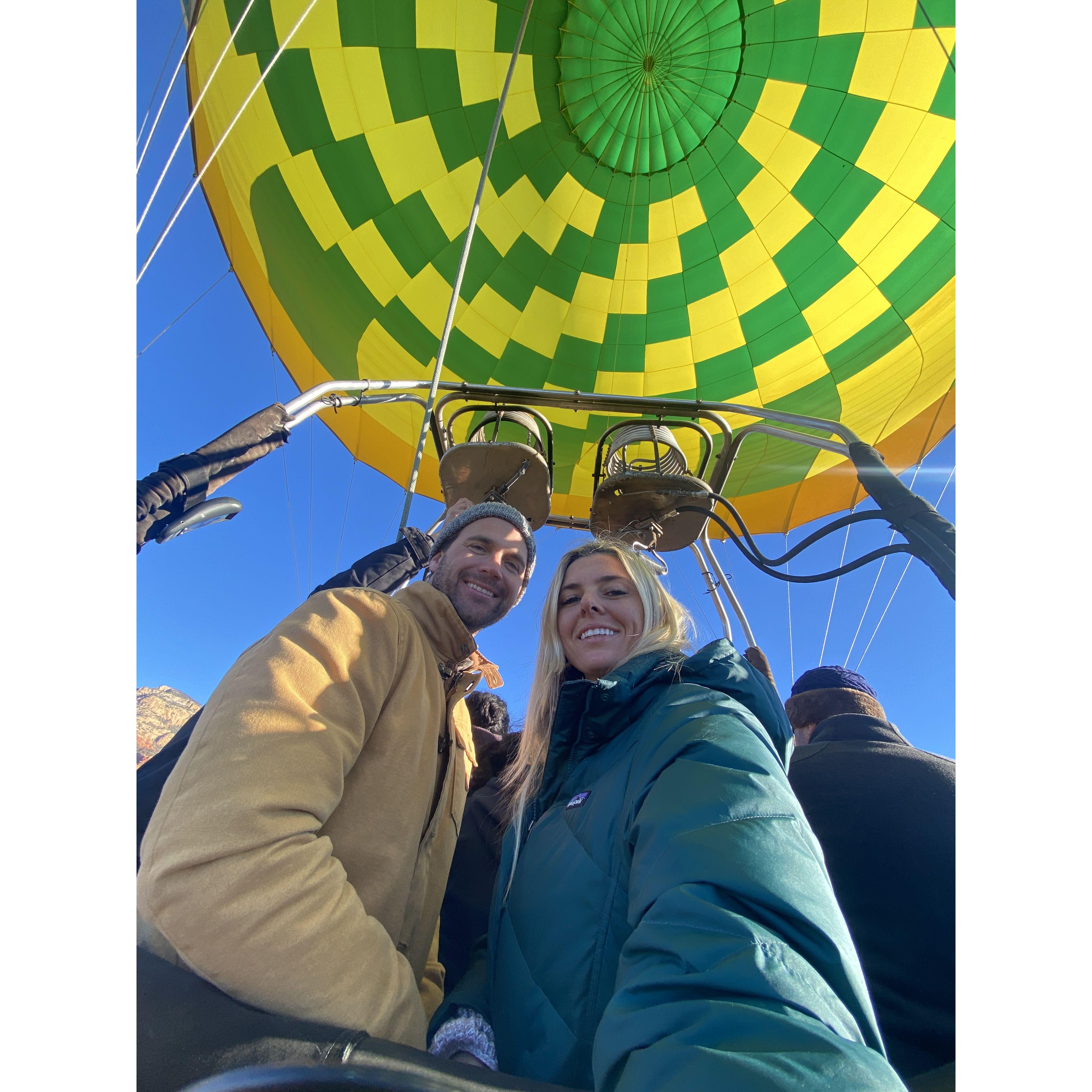 Hot Air Ballooning in Sedona