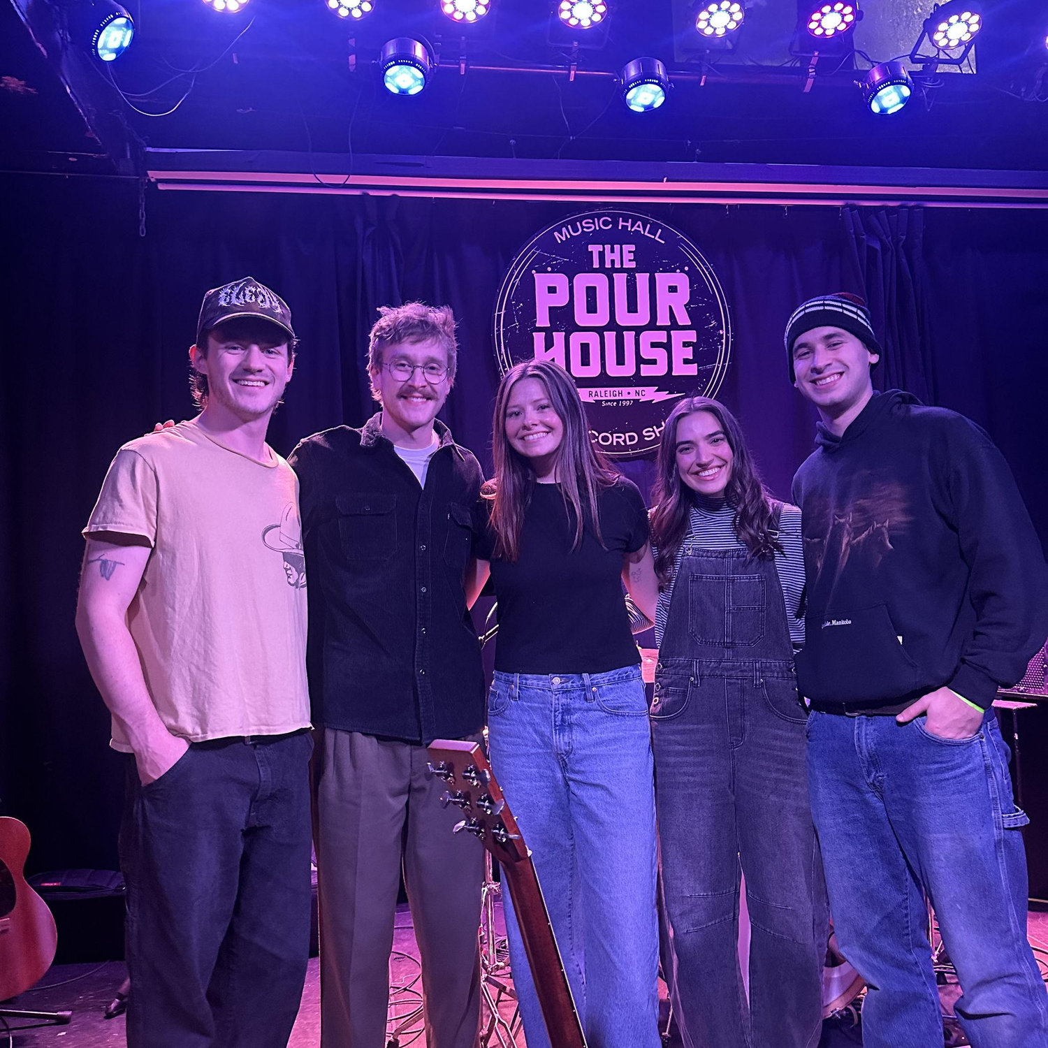 Played a gig together in Raleigh, NC