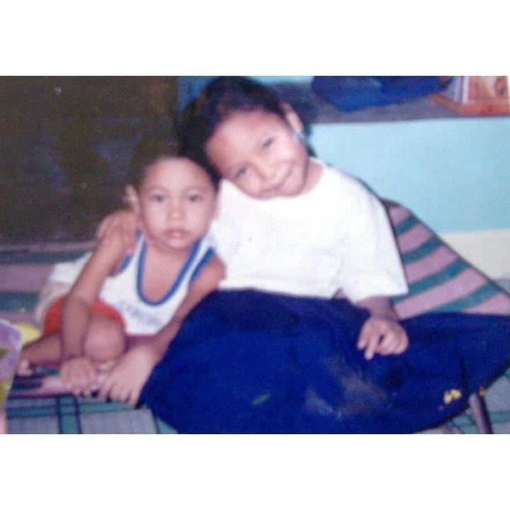 Carla and her brother Alexis