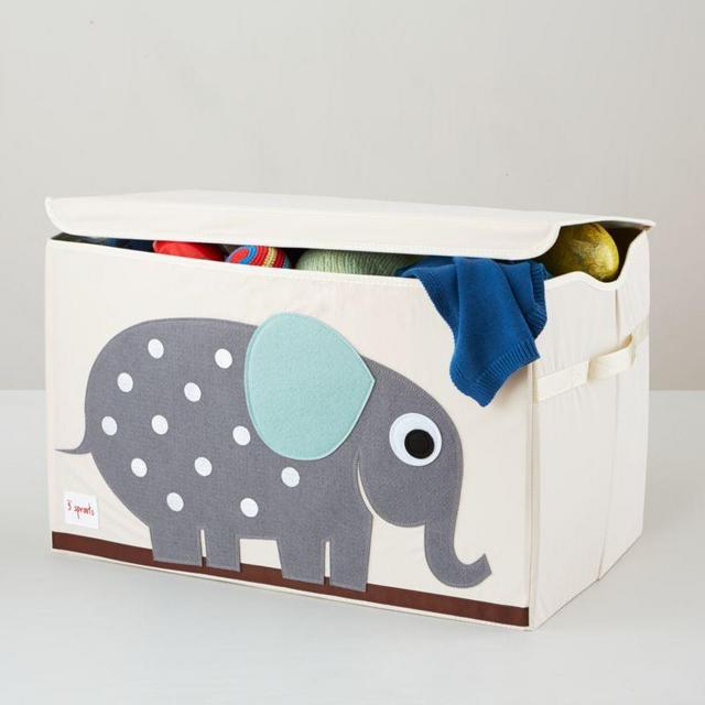 3 Sprouts Elephant Toy Chest
