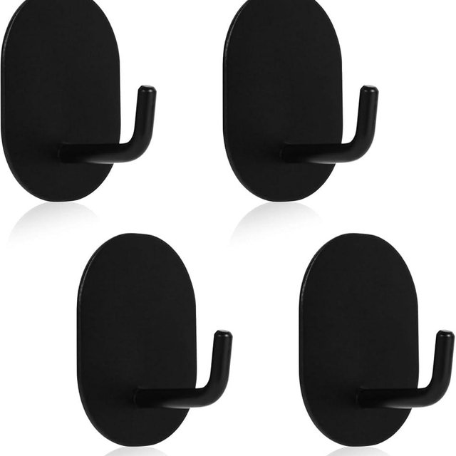 Dlilise Heavy Duty Magnetic Hooks 4 Pack - 2 LBS, Strong Hooks for Refrigerator, Fridge, Cruise Cabins, Kitchen, Key, Towel, Classroom, Grill