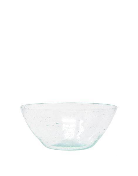 Bubbled Glass Salad Bowl