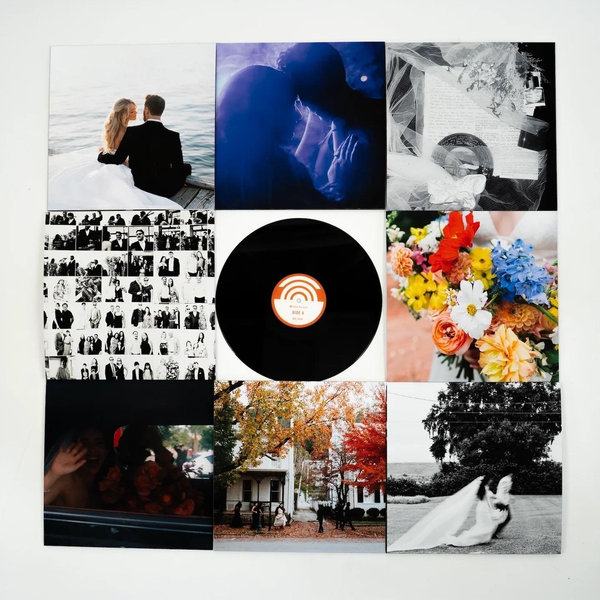 Custom Vinyl Record of Our Wedding Messages