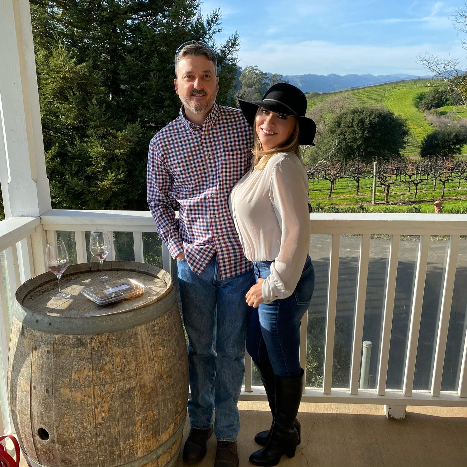 Our first Valentines Day in Napa