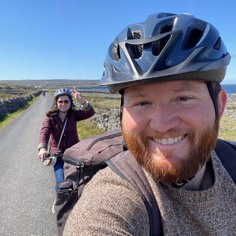 A very fun day e-biking around the Aran Islands in Ireland (and meeting Kacey Musgraves)!