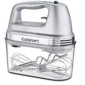 Cuisinart HM-90BCS Power Advantage Plus 9-Speed Handheld Mixer with Storage Case, Brushed Chrome