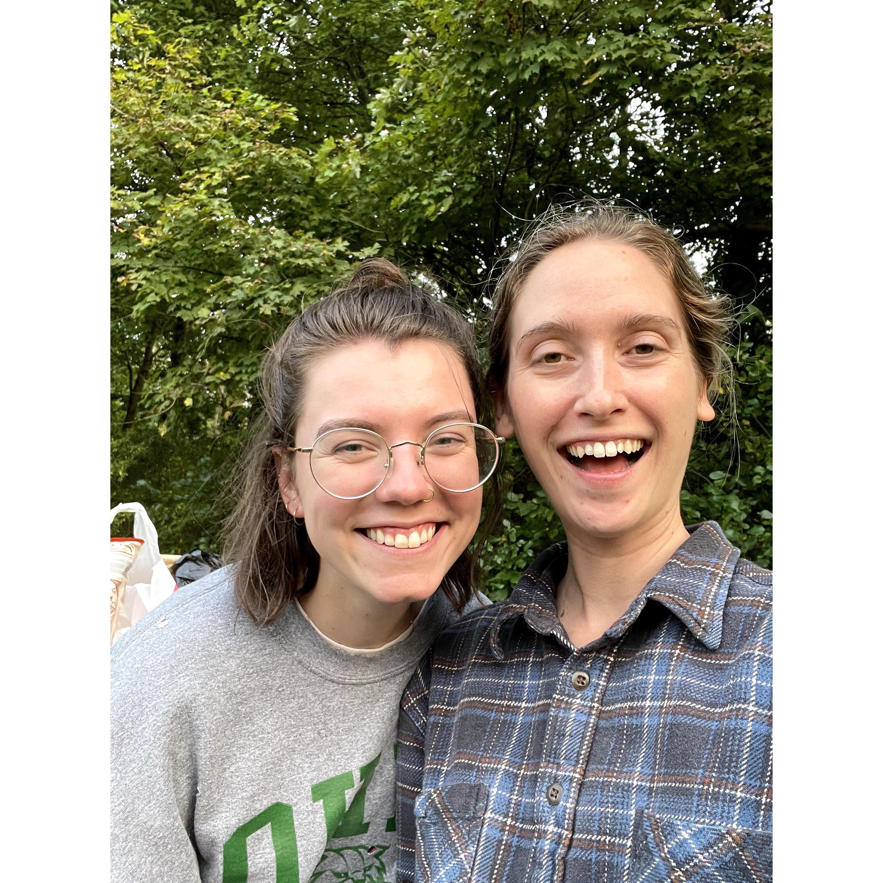 Camping trip with Maddie and James, 2021