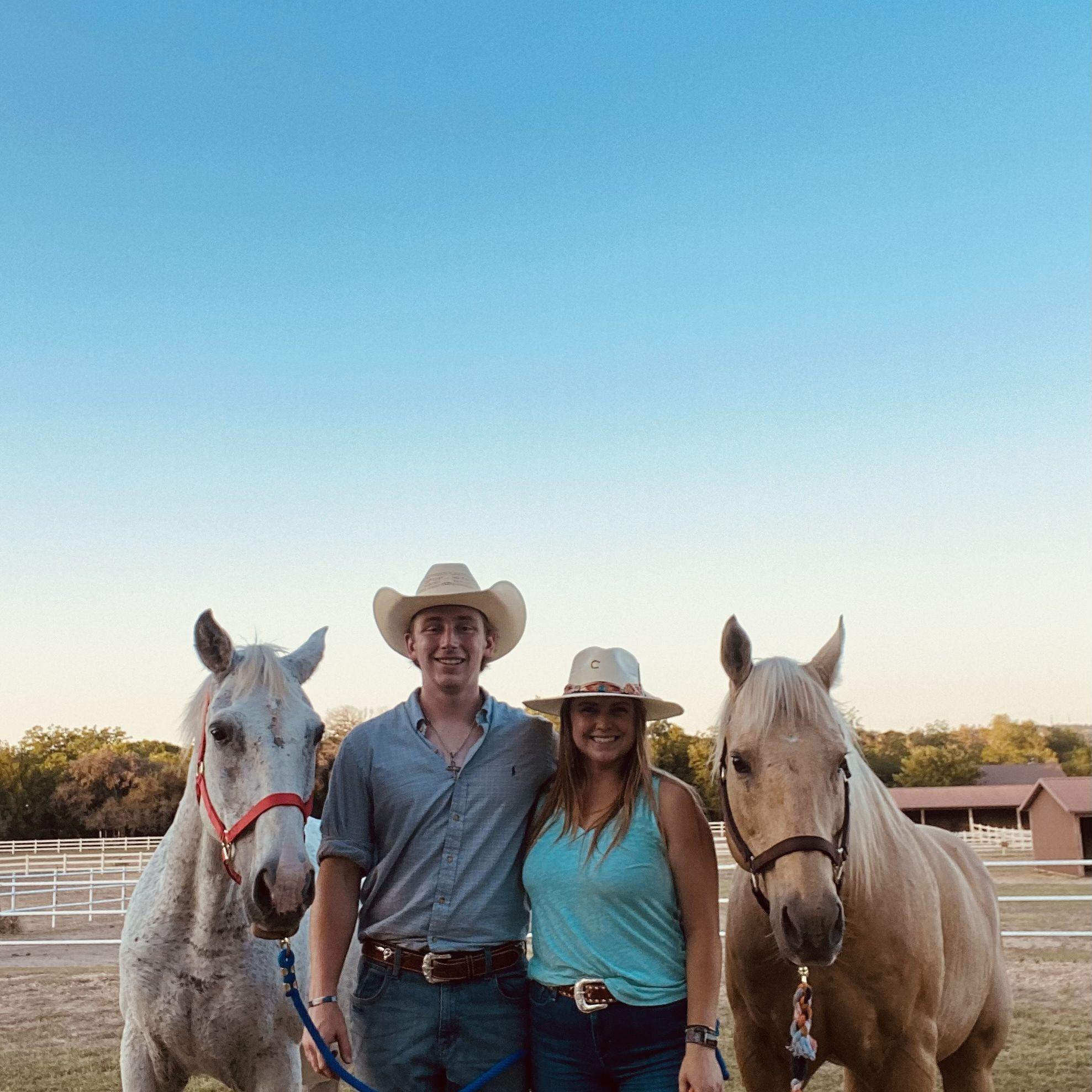 Our first picture with Charlie and Sterling