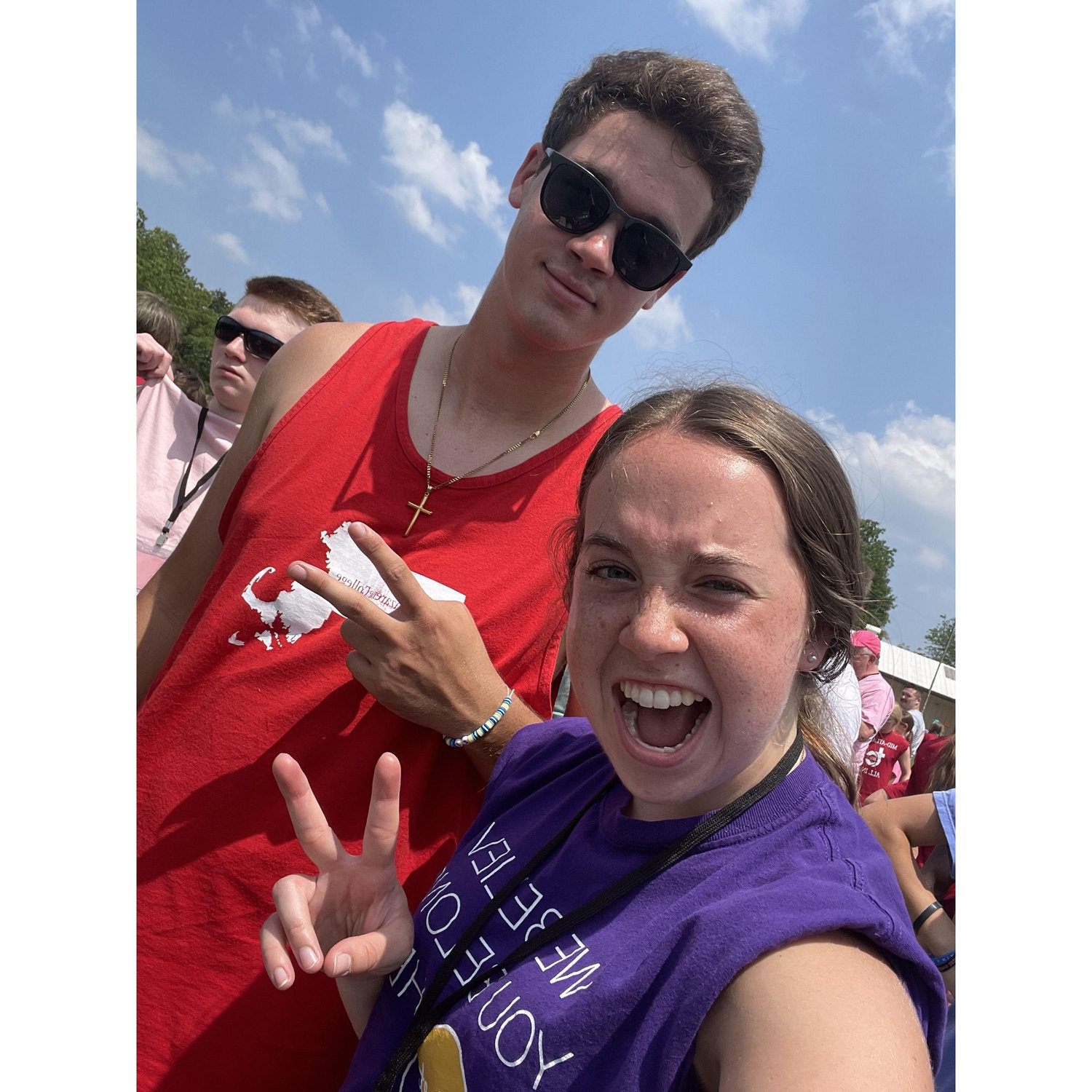 Our first selfie!