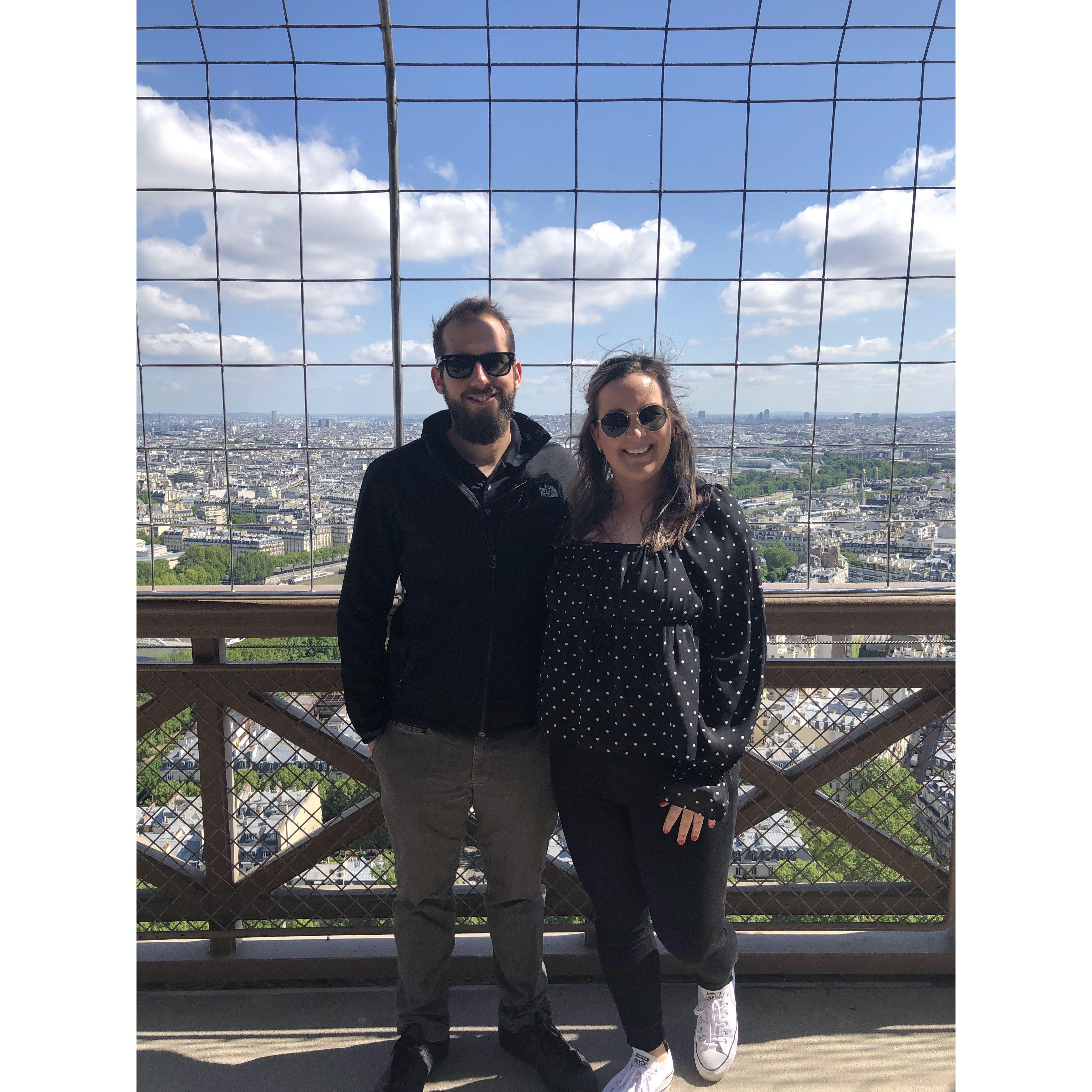 Atop the Eiffel Tower