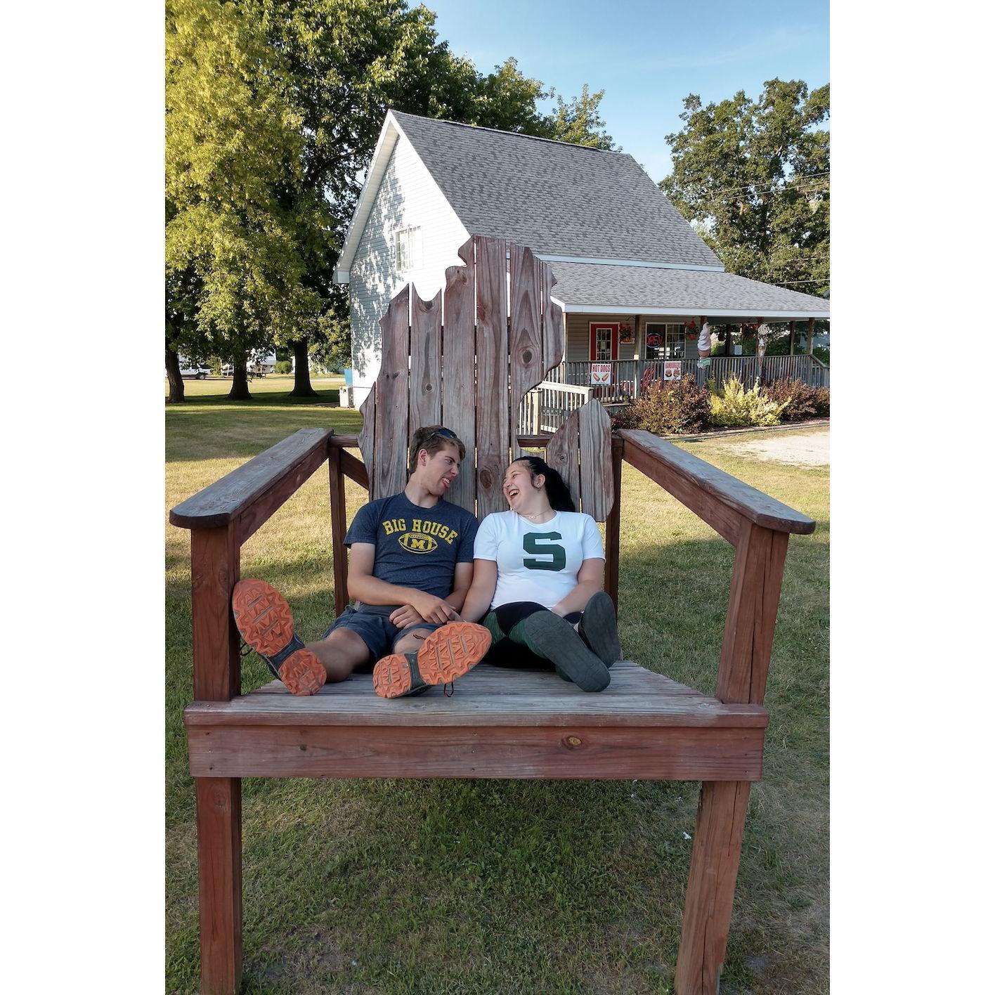 1st vacation together, summer 2019