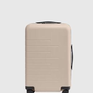 Expandable Carry-On Suitcase - Tan