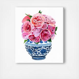 Julianne Taylor - Peonie Vase Canvas Art