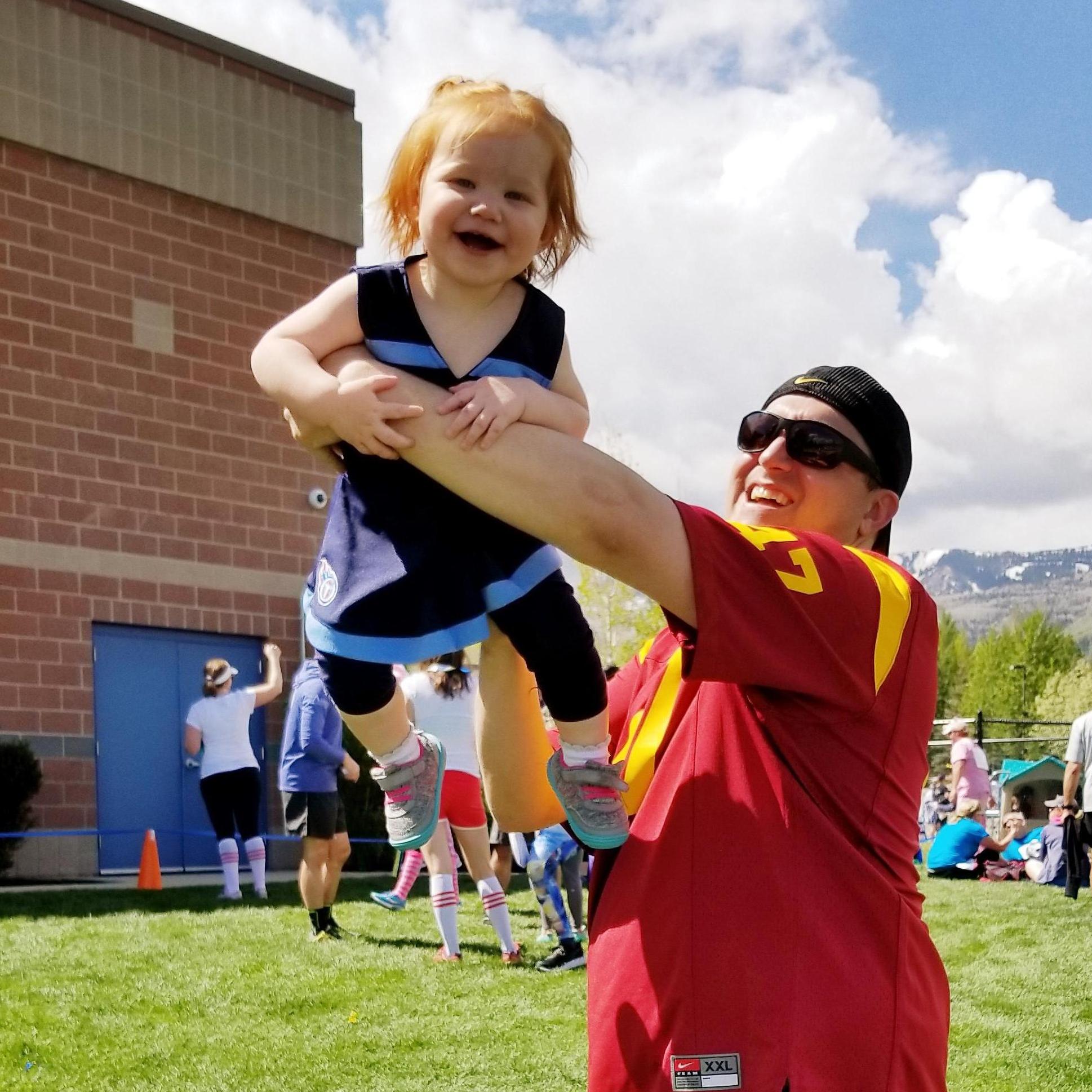 Emma and Wayne at Running with Ed - 2018