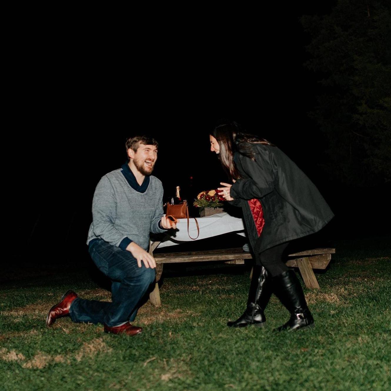 Pro-Tip: If you're going to propose in November, don't forget about Daylight Savings!