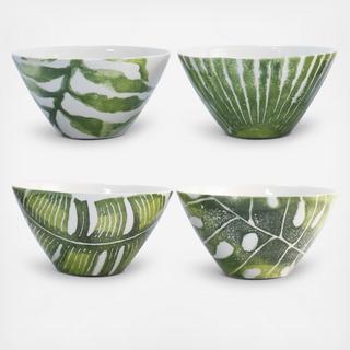 Into the Jungle 4-Piece Cereal Bowl Set