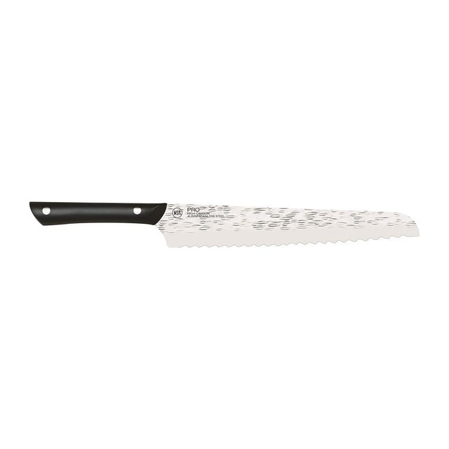 Kai PRO 9" Bread Knife, Hand Sharpened Serrated Knife, Japanese AUS6M Stainless Steel Blade, Full-Tang POM Handle, NSF Certified, Slicing Knife for Professional and Home Chefs