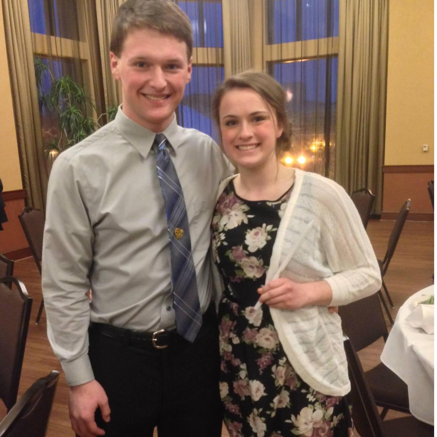 Monica's Phi Beta Kappa Induction, April 2015