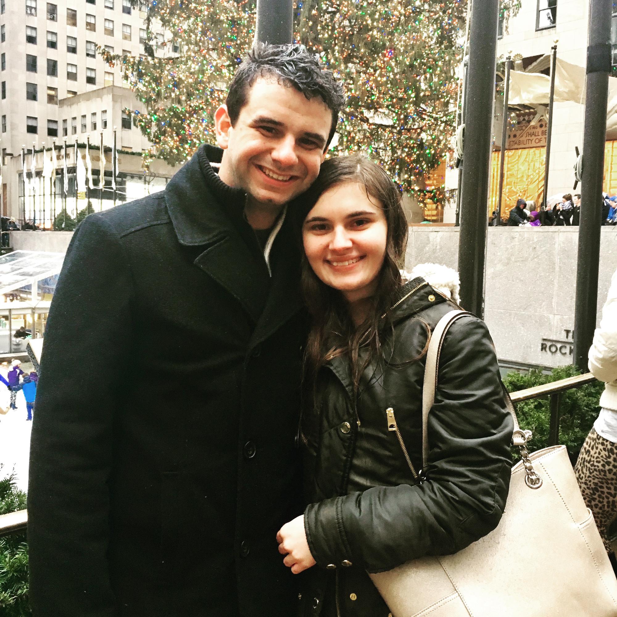 Our first trip to NYC at Christmas together!