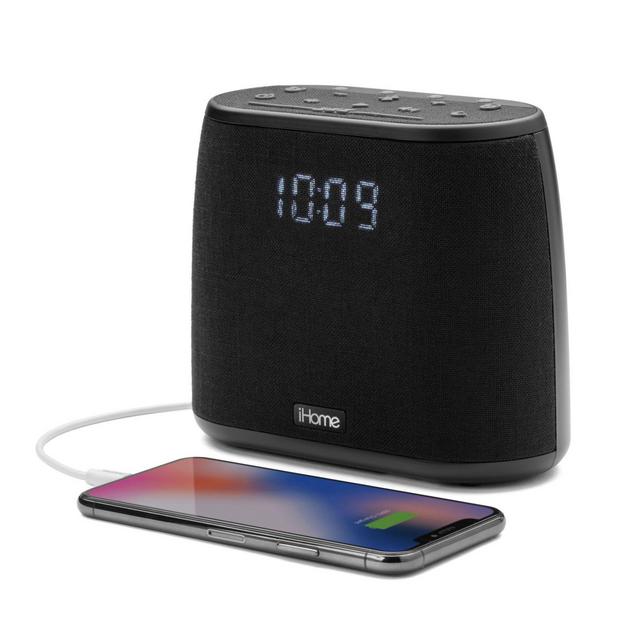 iHome™ Bluetooth Dual Alarm Clock Radio with Speakerphone and USB Port in Black