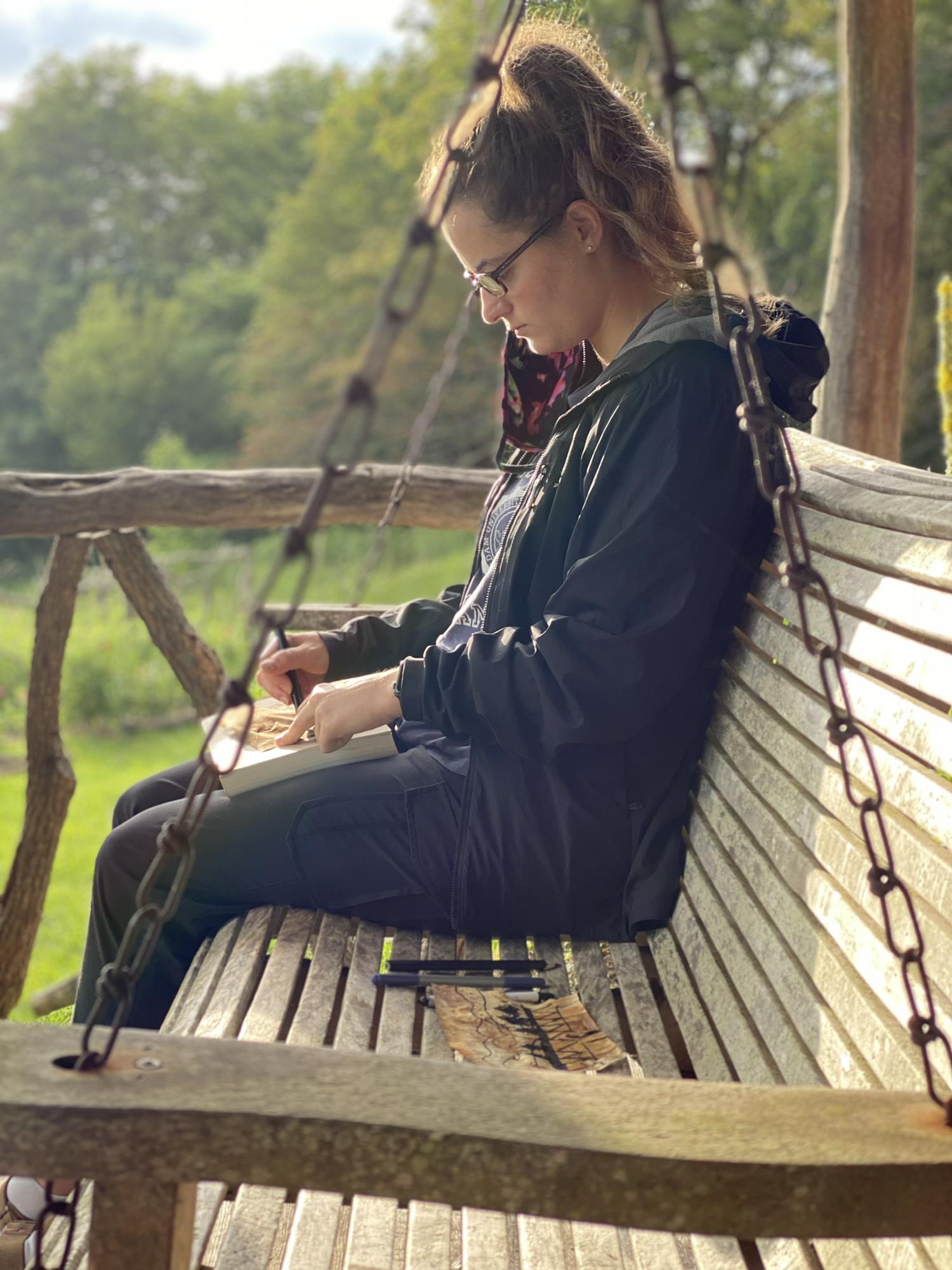 2019: Staying in a cabin in the NC mountains