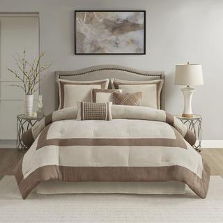 Dax 7-Piece Microsuede Comforter Set